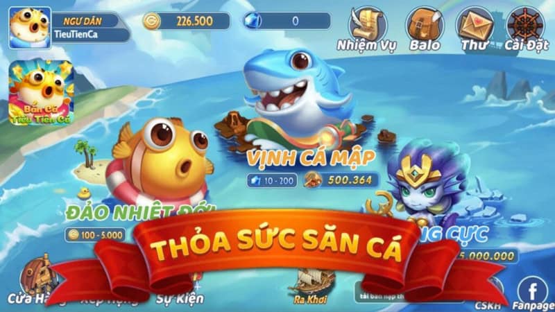 Bắn cá tiểu tiên cá TDTC: Game giải trí siêu đỉnh 2025 6 Bắn cá ngay sau khi khi chúng xuất hiện tại bàn